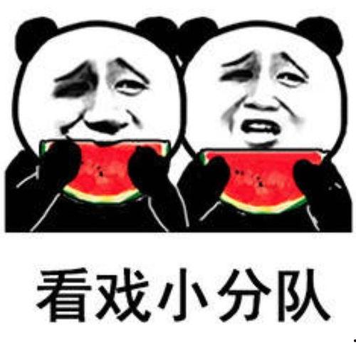 吃瓜表情包是啥意思